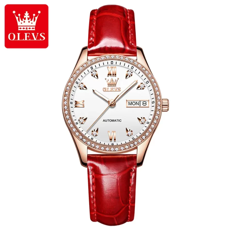 Olevs Women's Watch 6637 - Image 10