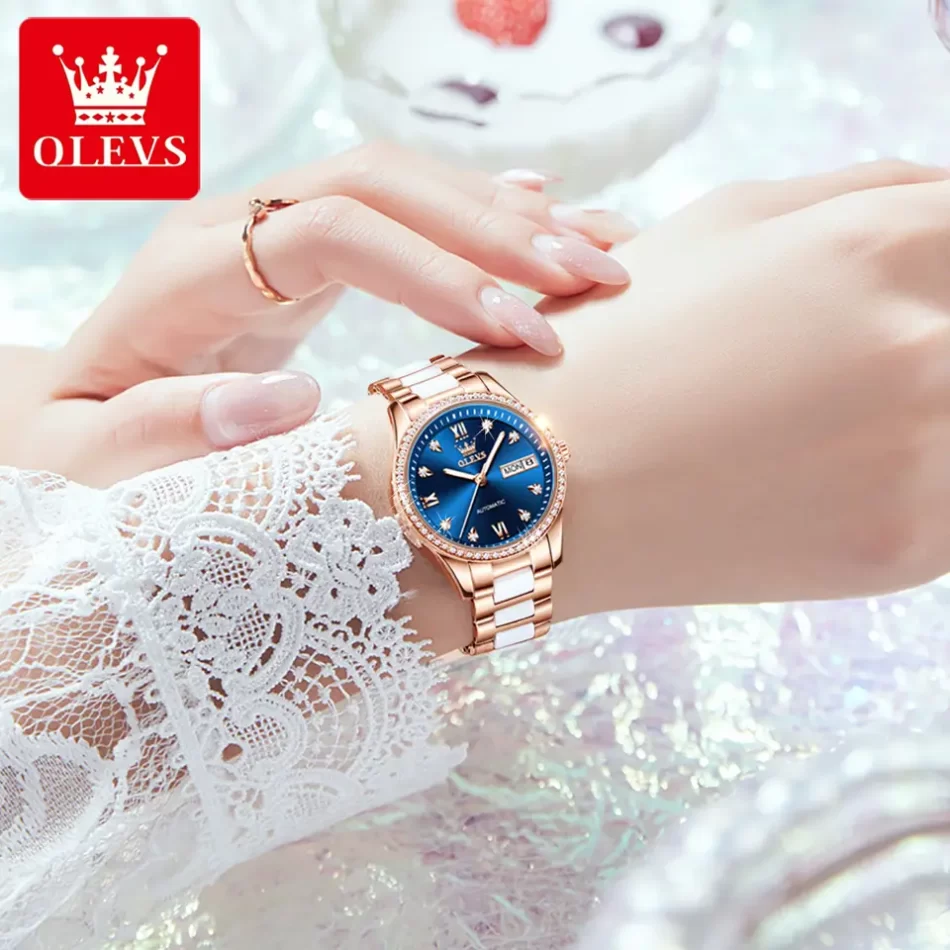 Olevs Women's Watch 6637 - Image 6