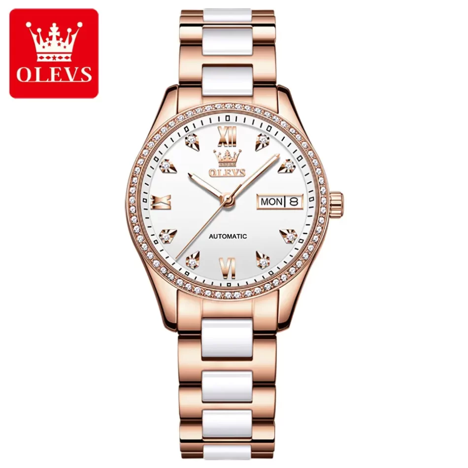 Olevs Women's Watch 6637 - Image 7