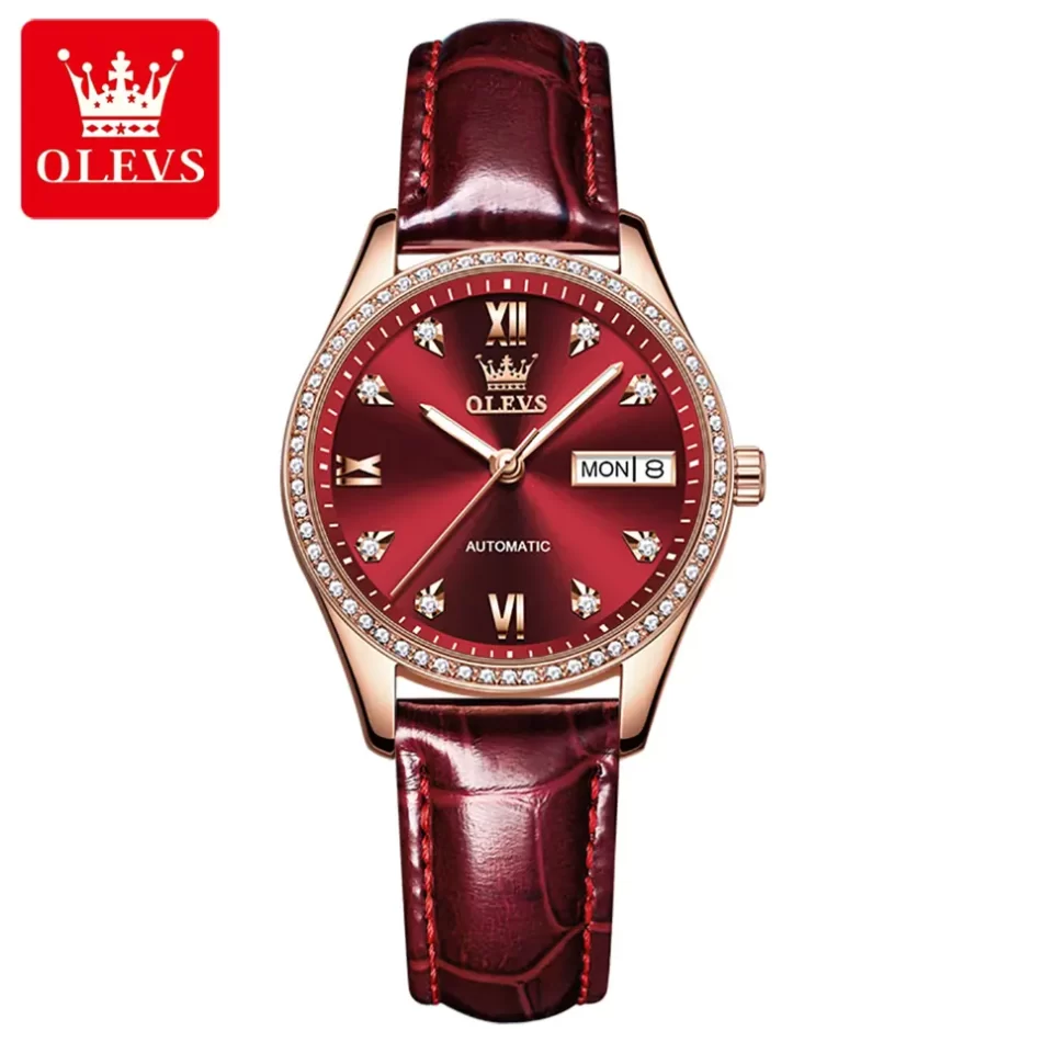 Olevs Women's Watch 6637 - Image 9