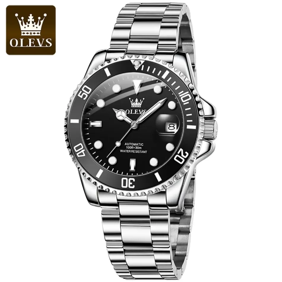 Olevs Men's Watch 6650 - Image 7