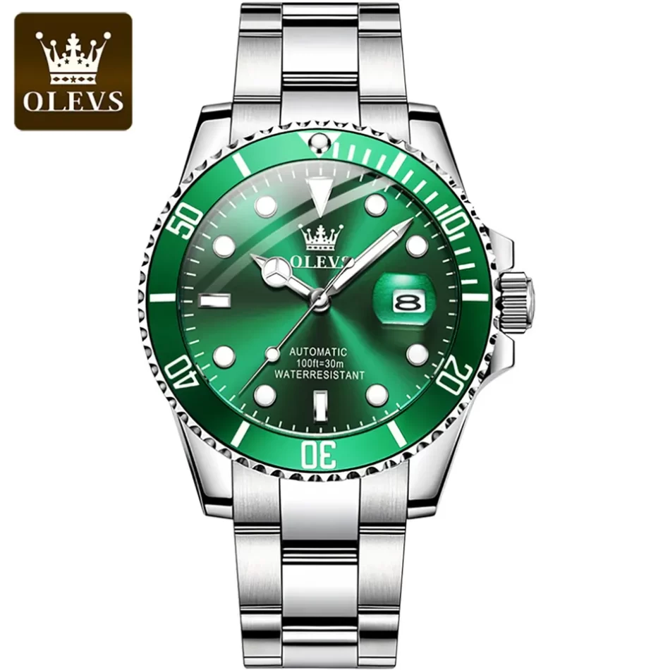 Olevs Men's Watch 6650 - Image 8