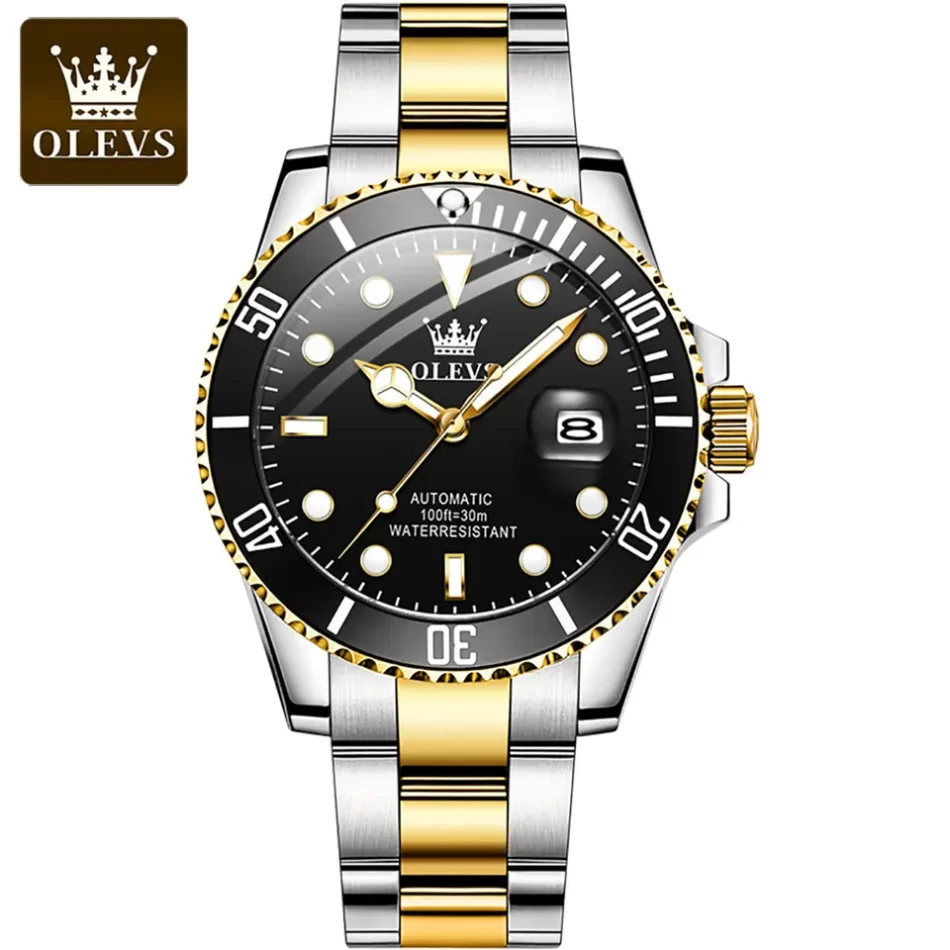 Olevs Men's Watch 6650 - Image 9