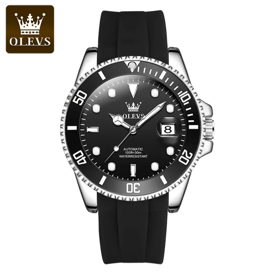 Olevs Men's Watch 6650J - Image 7