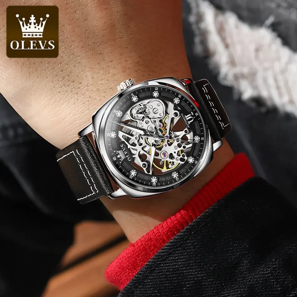 Olevs Men's Watch 6651 - Image 3