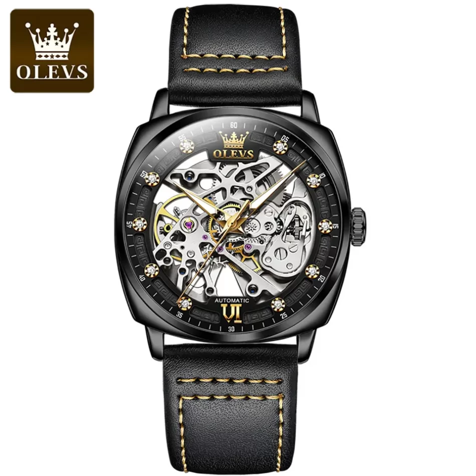 Olevs Men's Watch 6651 - Image 7