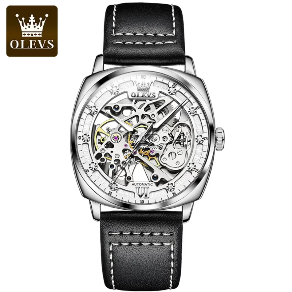 Olevs Men's Watch 6651 - Image 8