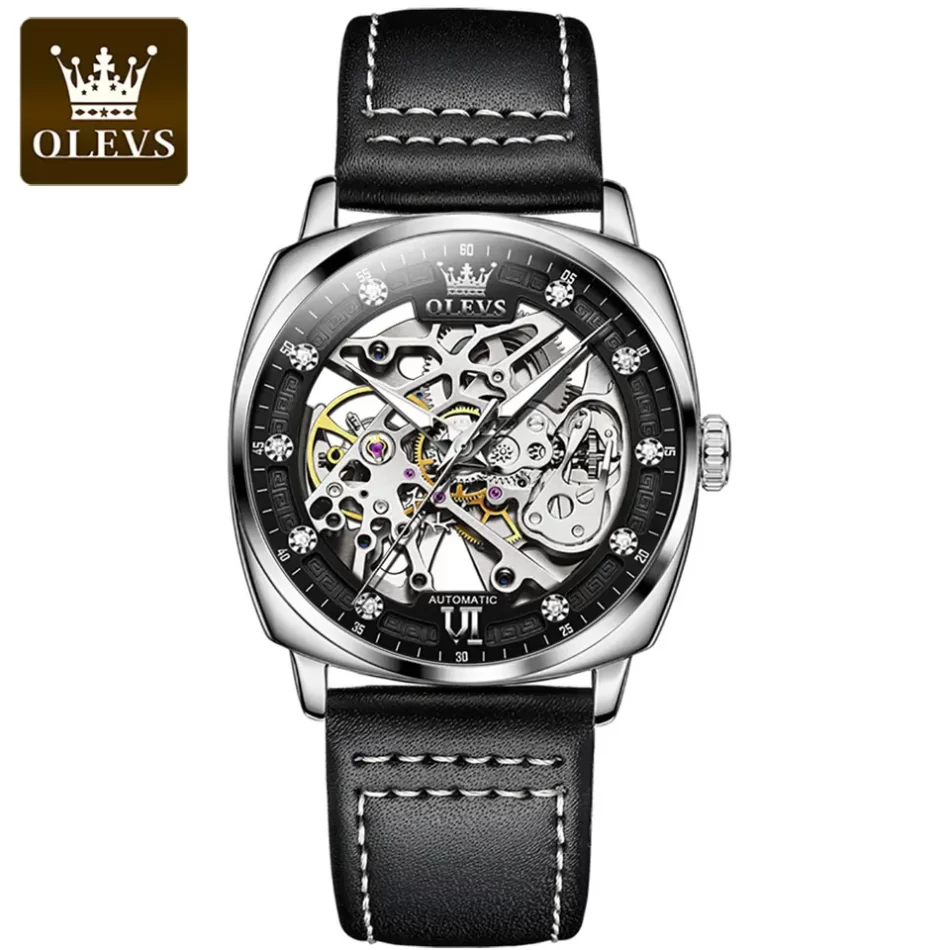 Olevs Men's Watch 6651 - Image 9