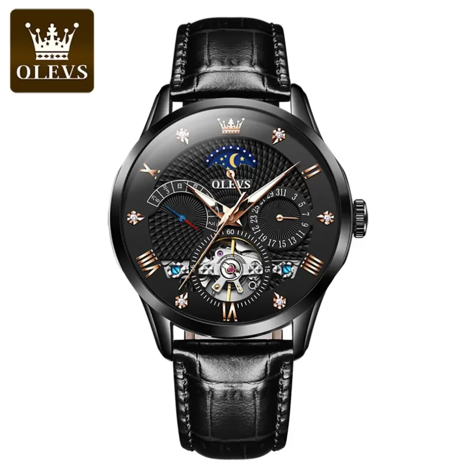 Olevs Men's Watch 6652 - Image 5