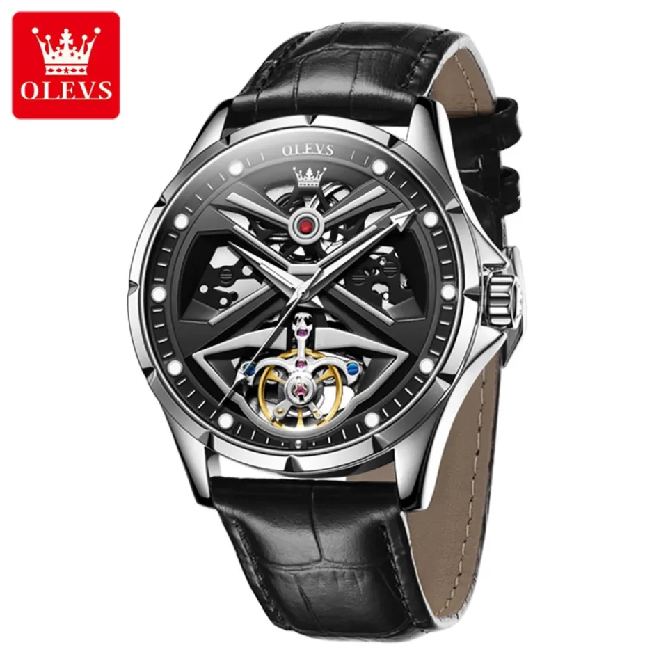 Olevs Men's Watch 6655 - Image 9