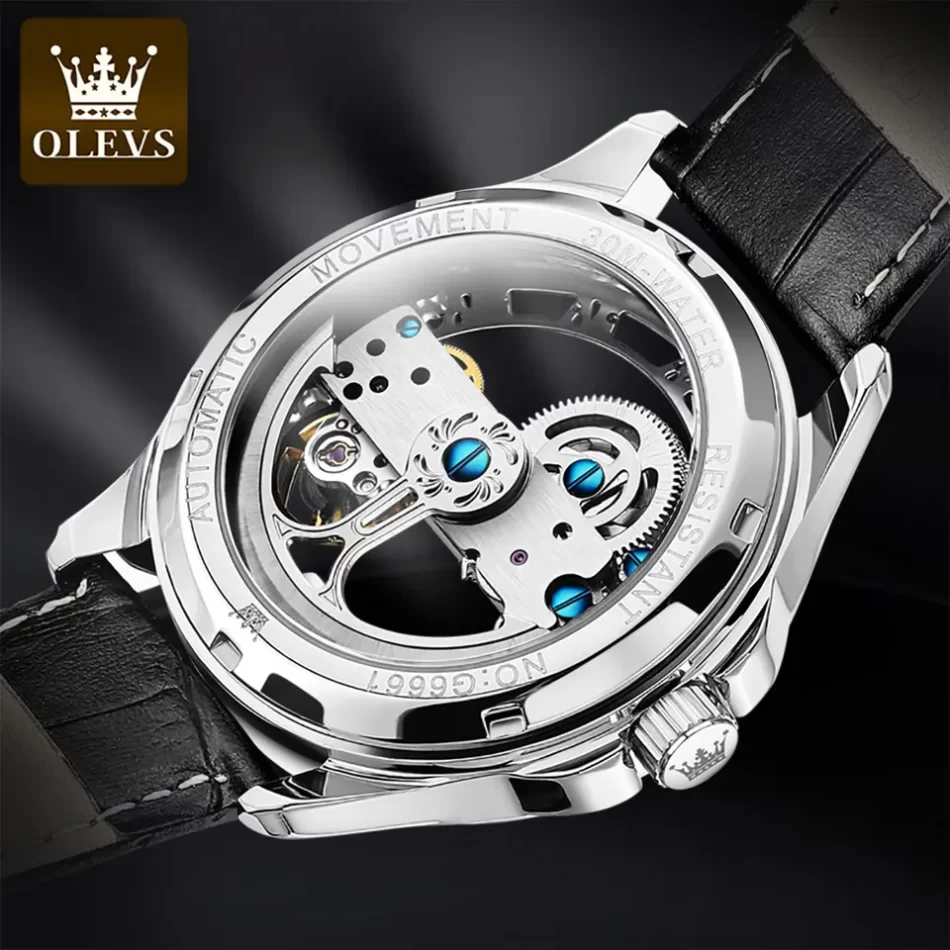 Olevs Men's Watch 6661 - Image 3