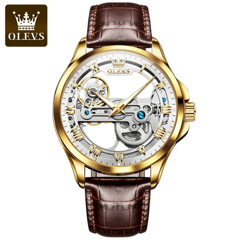 Olevs Men's Watch 6661 - Image 9