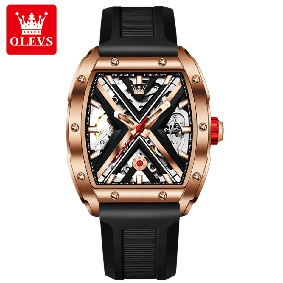 Olevs Men's Watch 6662 - Image 8