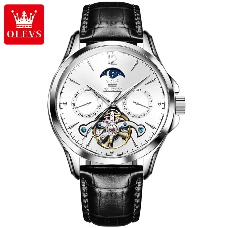 Olevs Men's Watch 6663 - Image 11