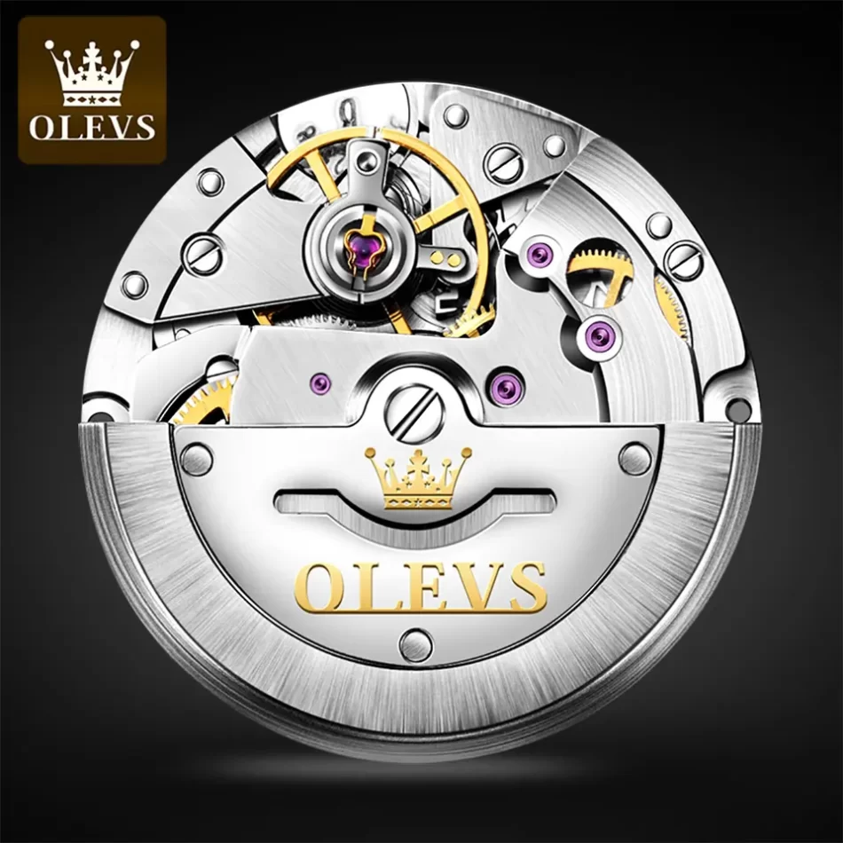 Olevs Couple Watch 6666 - Image 2