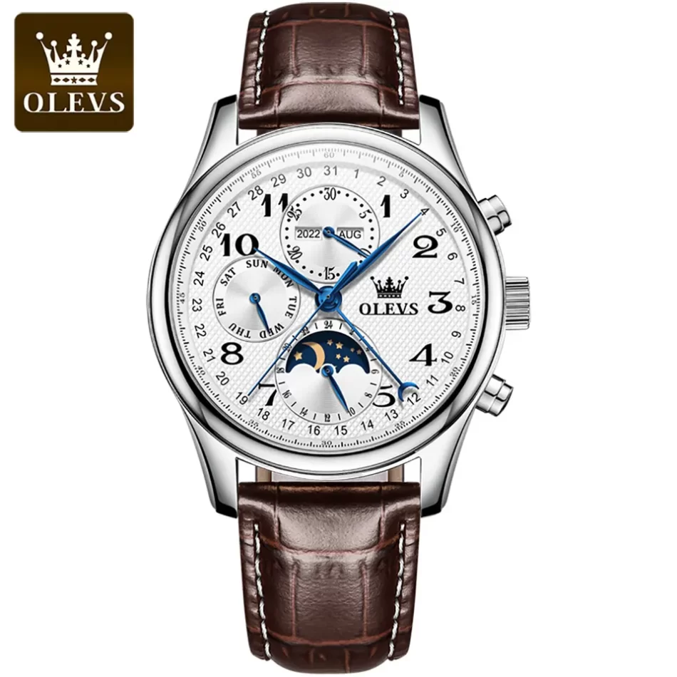 Olevs Men's Watch 6667 - Image 10