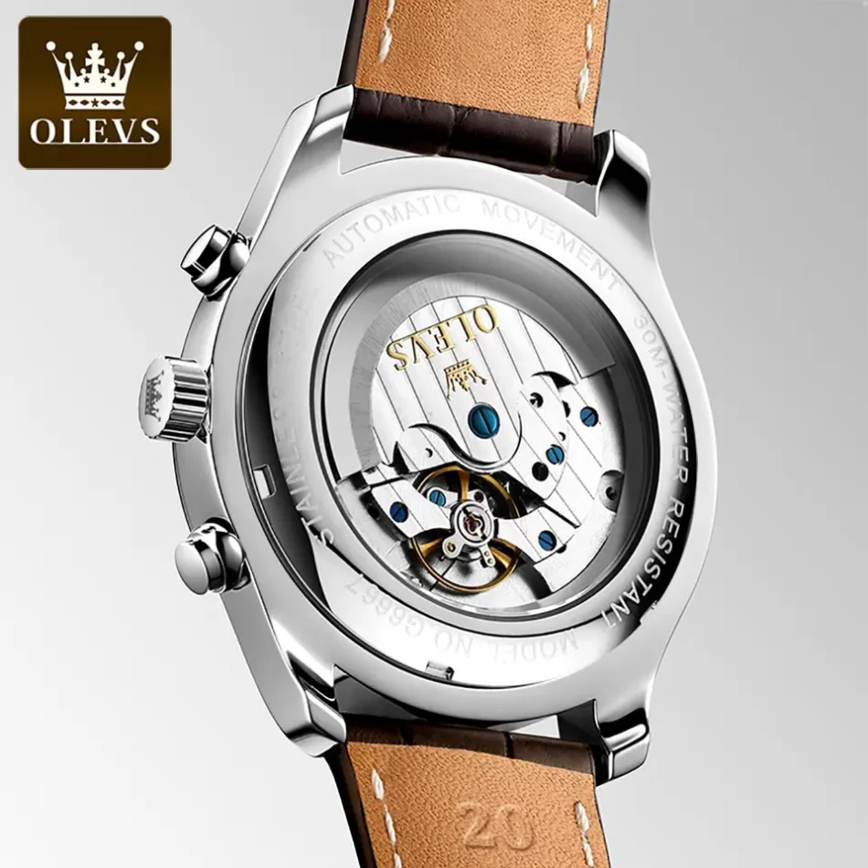 Olevs Men's Watch 6667 - Image 3