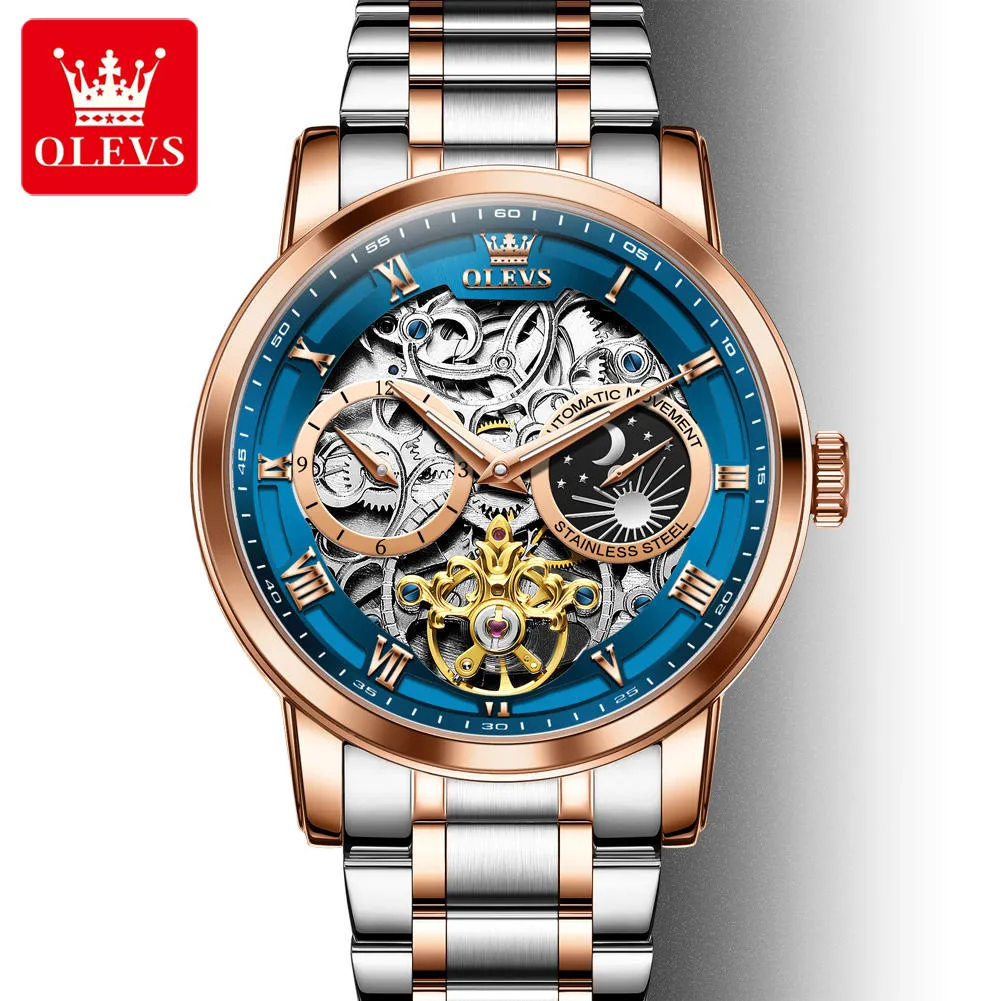 Olevs Men's Watch 6670 - Image 13