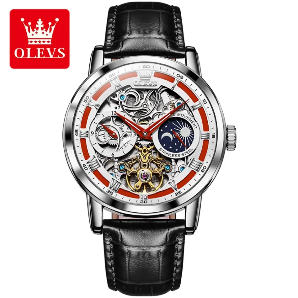 Olevs Men's Watch 6670 - Image 2