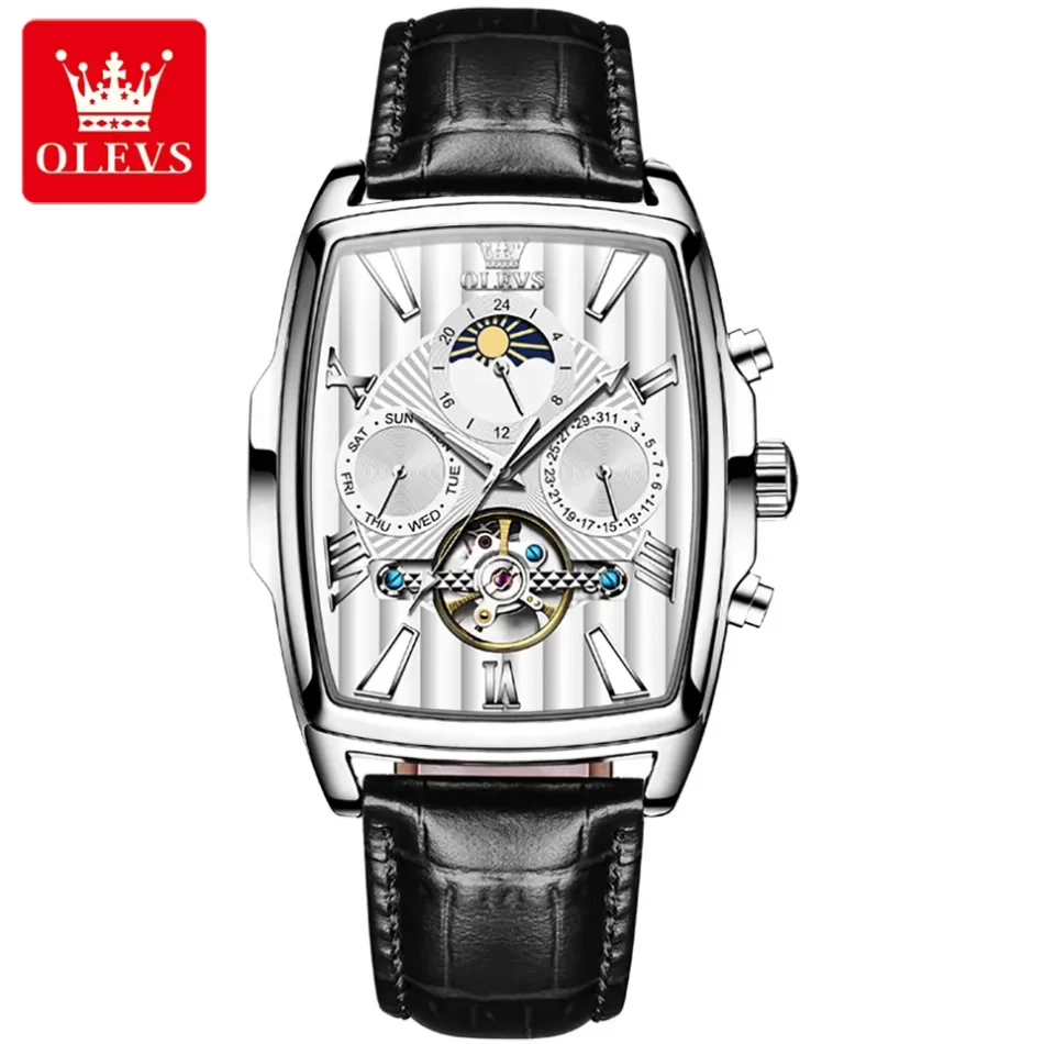 Olevs Men's Watch 6675 - Image 8