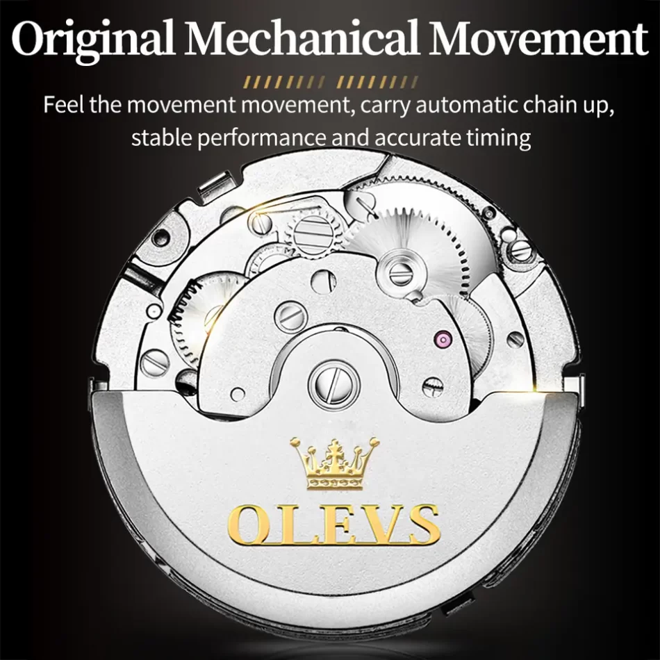 Olevs Men's Watch 6678 - Image 7