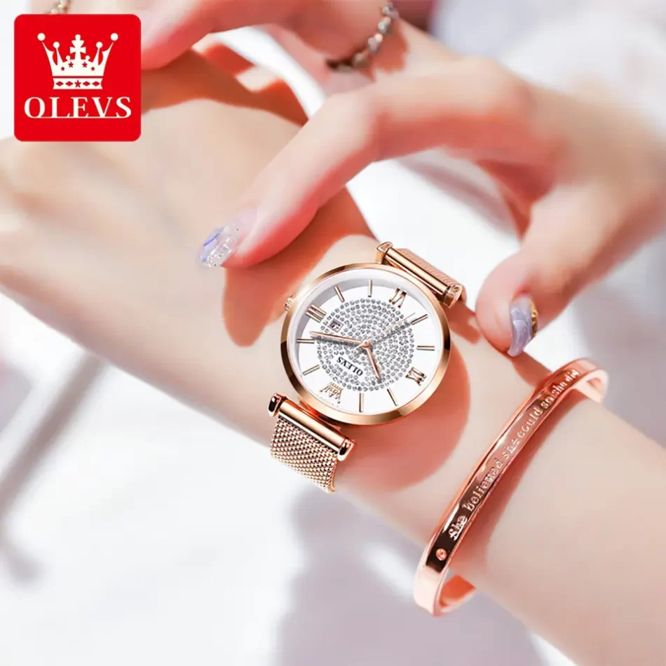 Olevs Women's Watch 6892 - Image 5