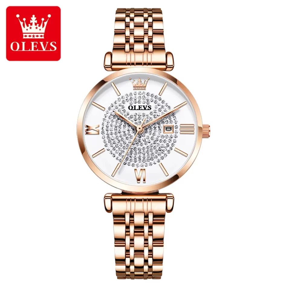 Olevs Women's Watch 6892 - Image 9