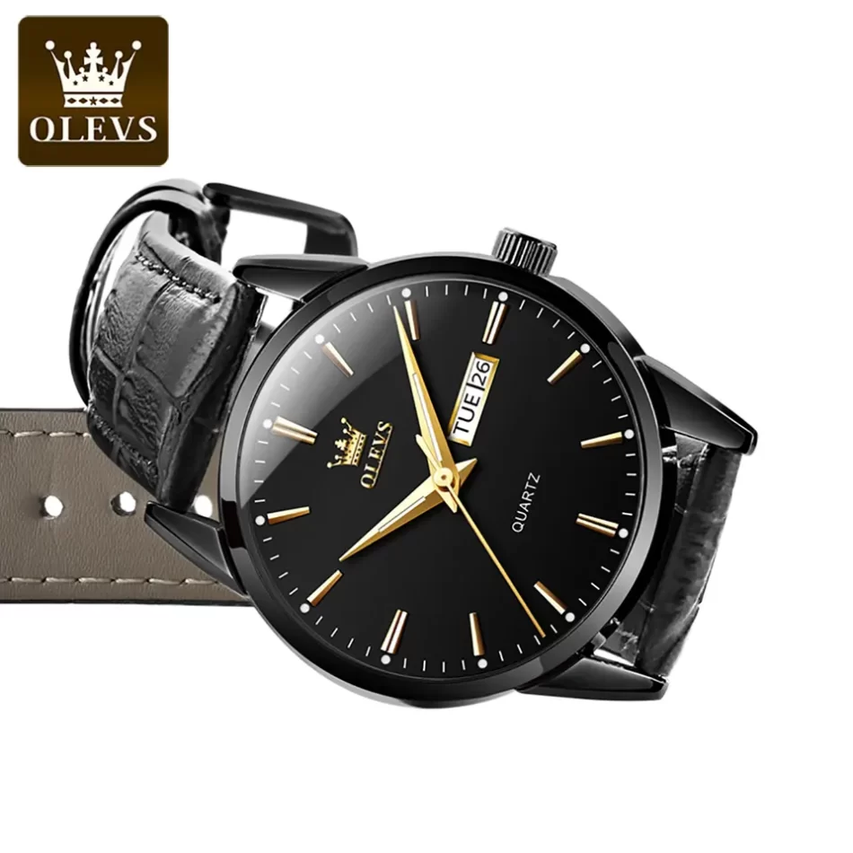 Olevs Men's Watch 6898L - Image 7