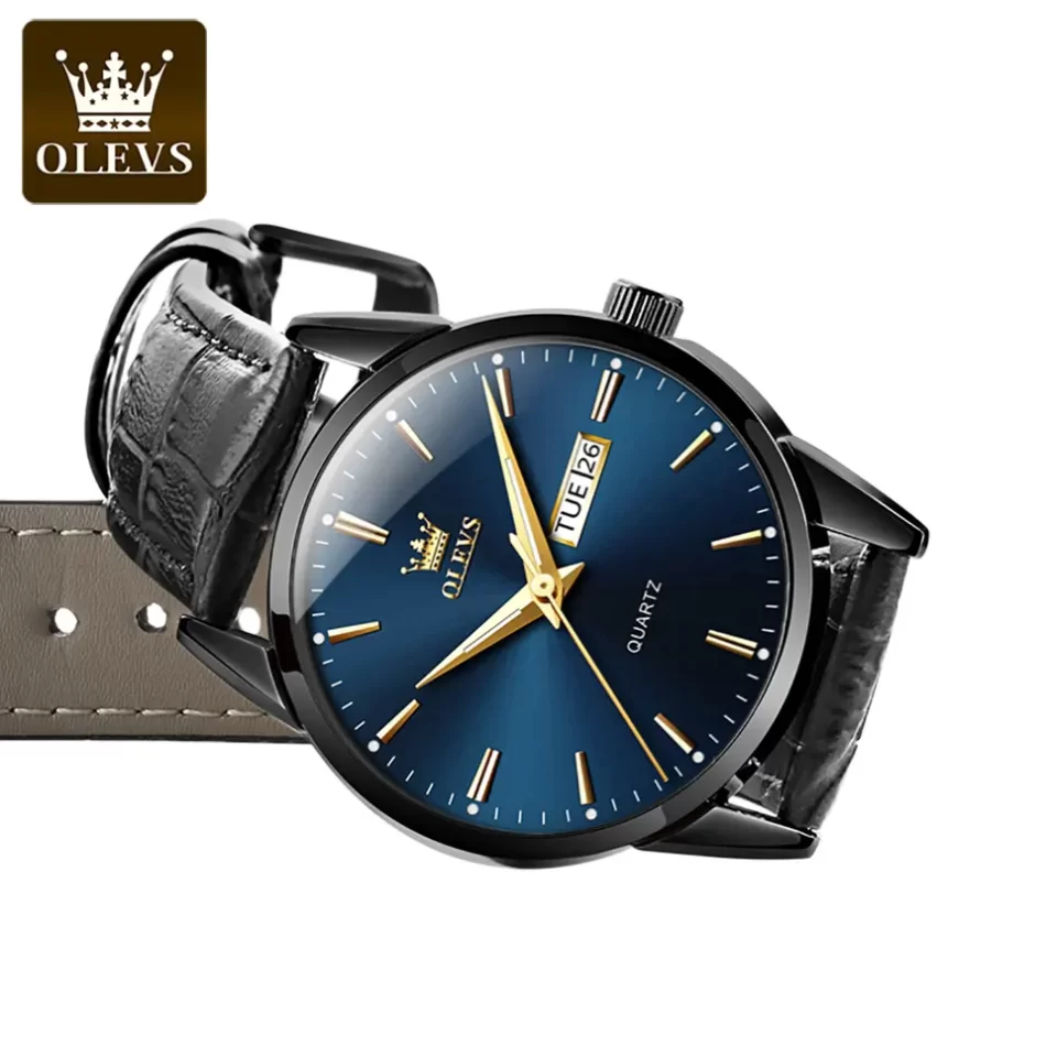 Olevs Men's Watch 6898L - Image 8