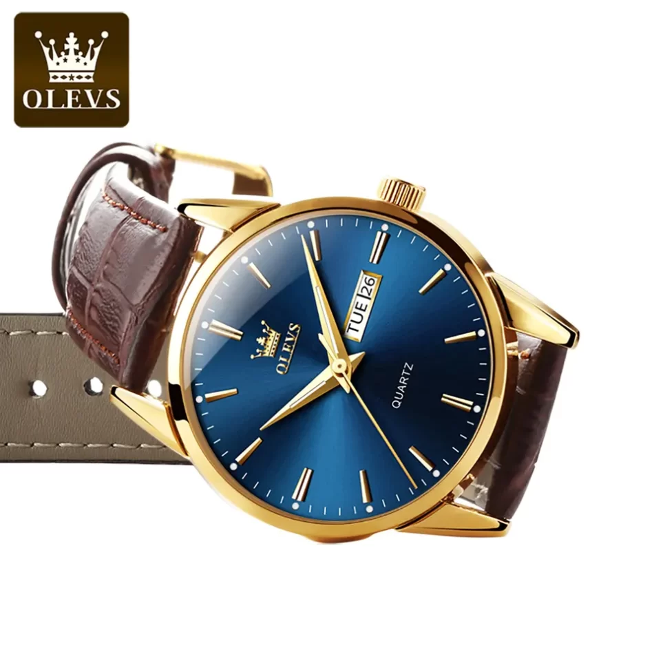 Olevs Men's Watch 6898L - Image 9