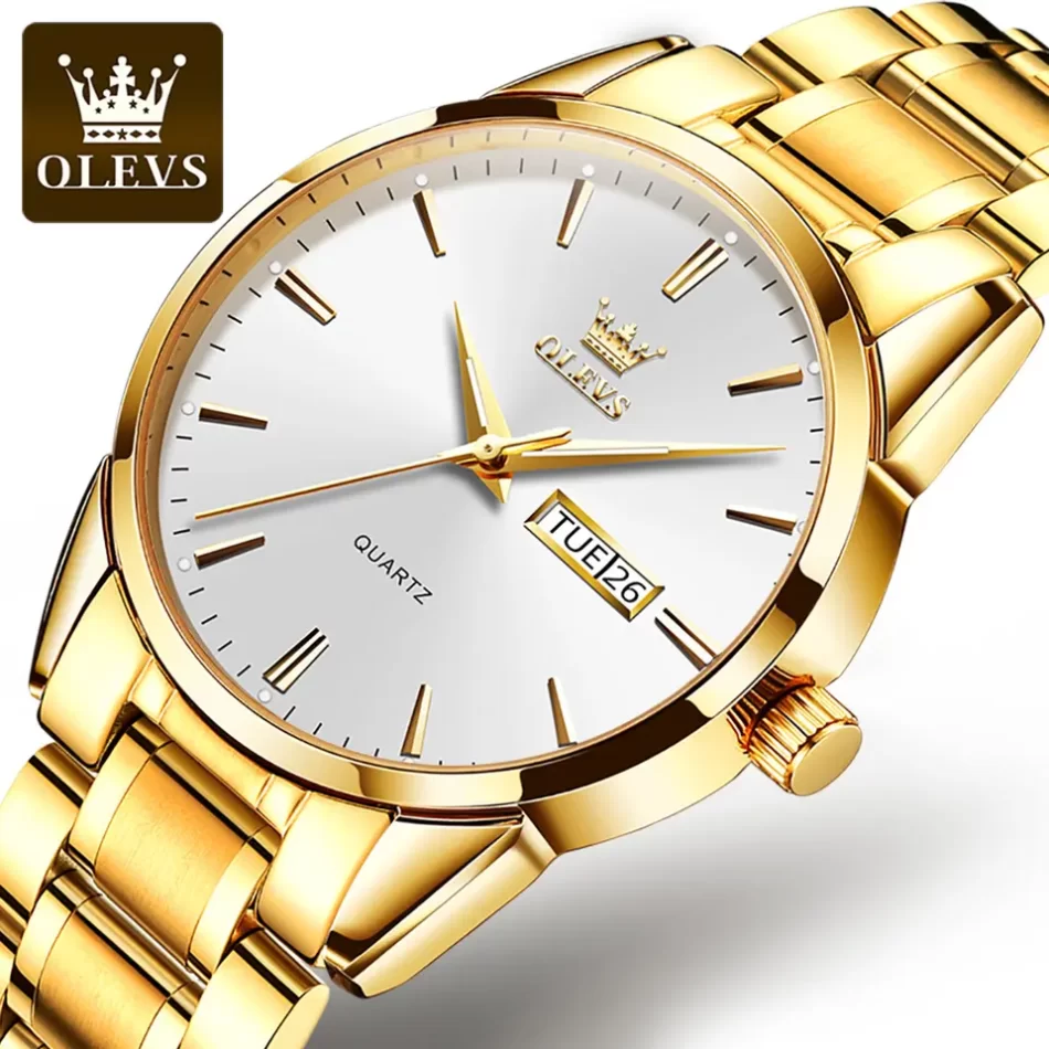 Olevs Men's Watch 6898 - Image 10