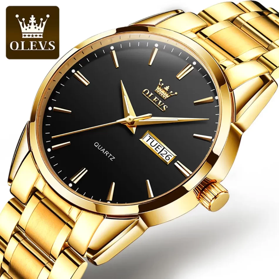 Olevs Men's Watch 6898 - Image 11