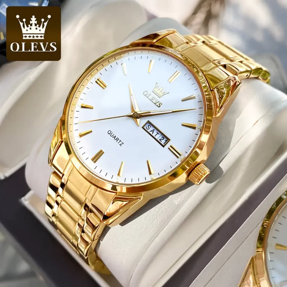 Olevs Men's Watch 6898 - Image 6