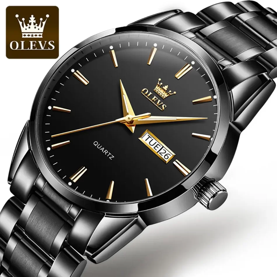 Olevs Men's Watch 6898 - Image 7