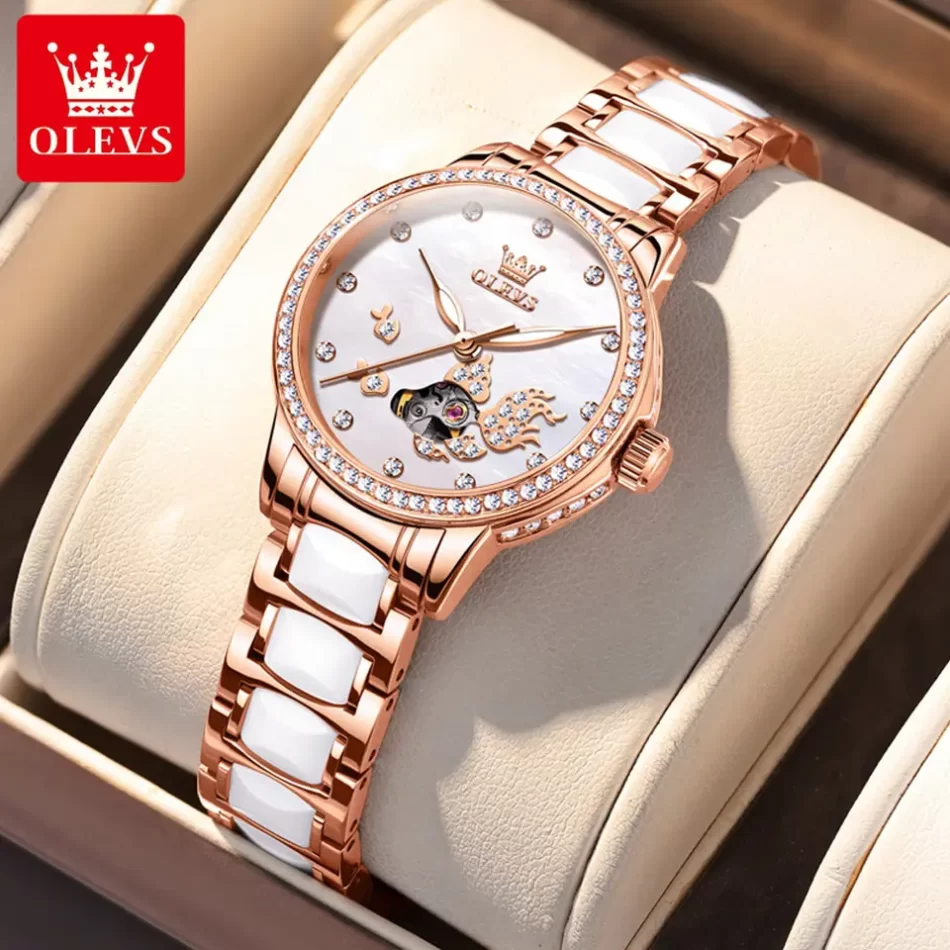 Olevs Women's Watch 7001 - Image 3