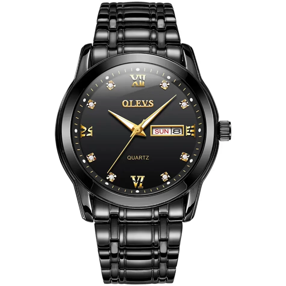 Olevs Men's Watch 8691 - Image 8