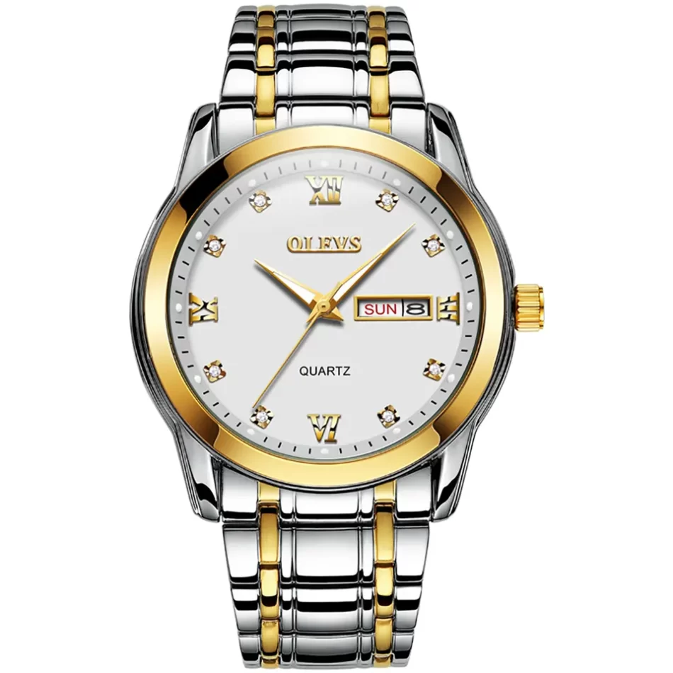 Olevs Men's Watch 8691 - Image 9