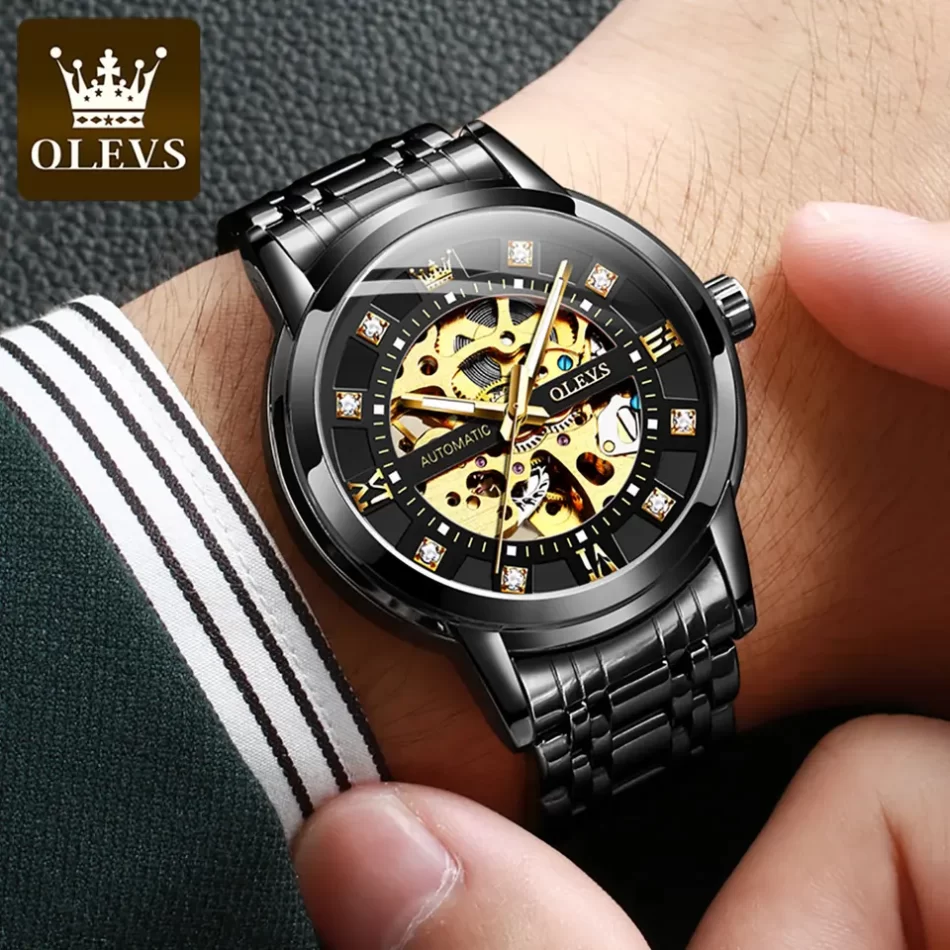 Olevs Men's Watch 9901 - Image 4