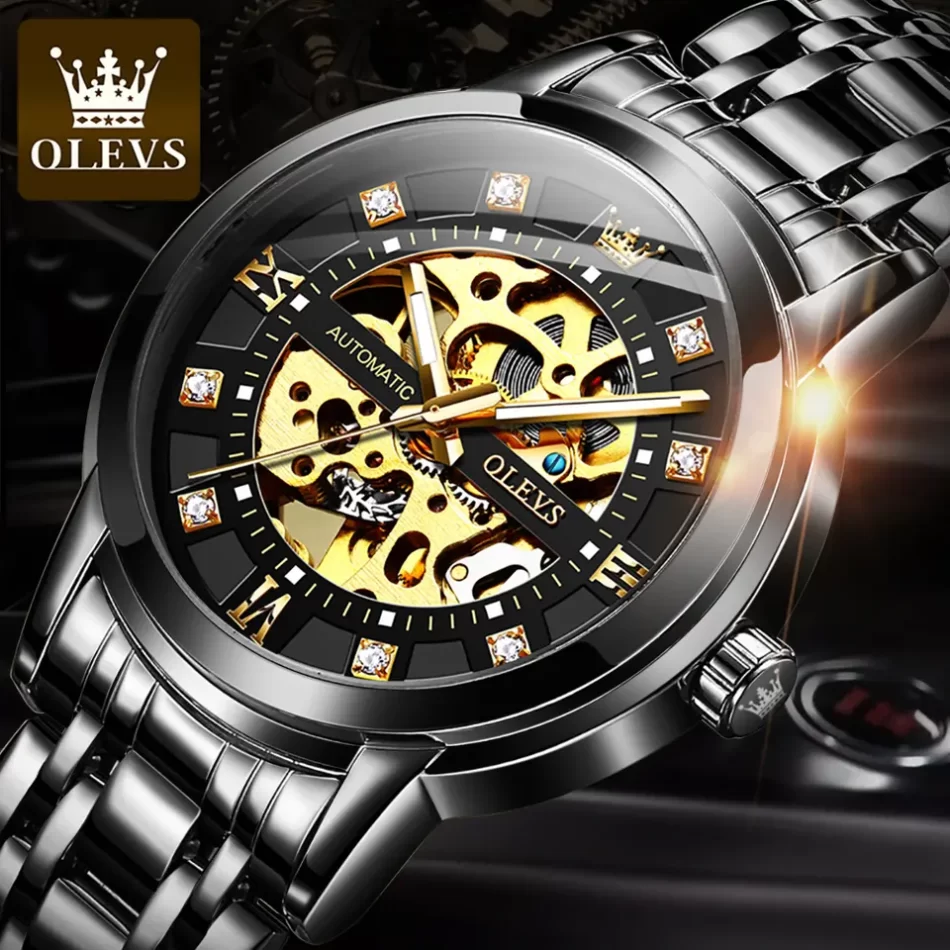 Olevs Men's Watch 9901 - Image 6