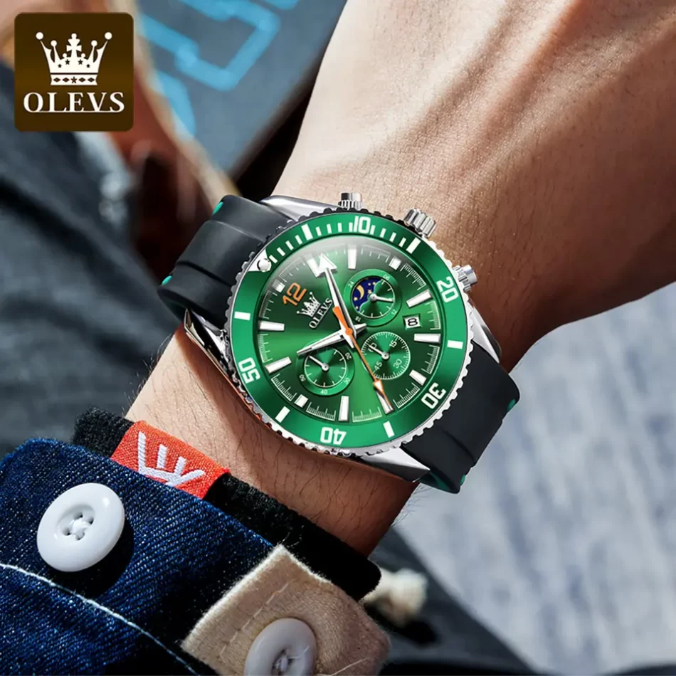 Olevs Men's Watch 9916 - Image 2