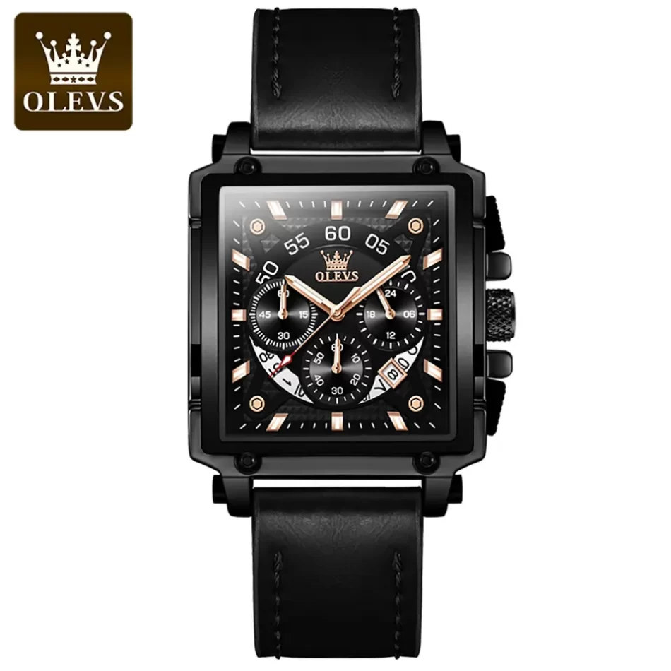 Olevs Men's Watch 9919 - Image 8