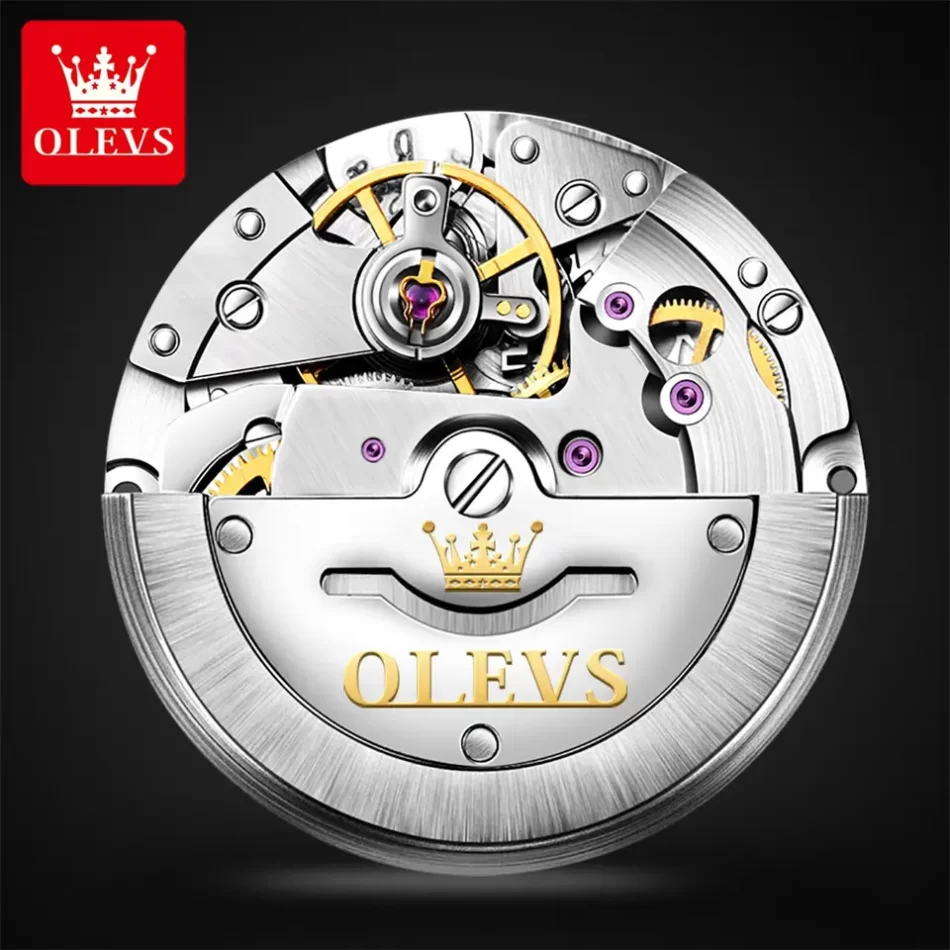 Olevs Men's Watch 9928 - Image 5