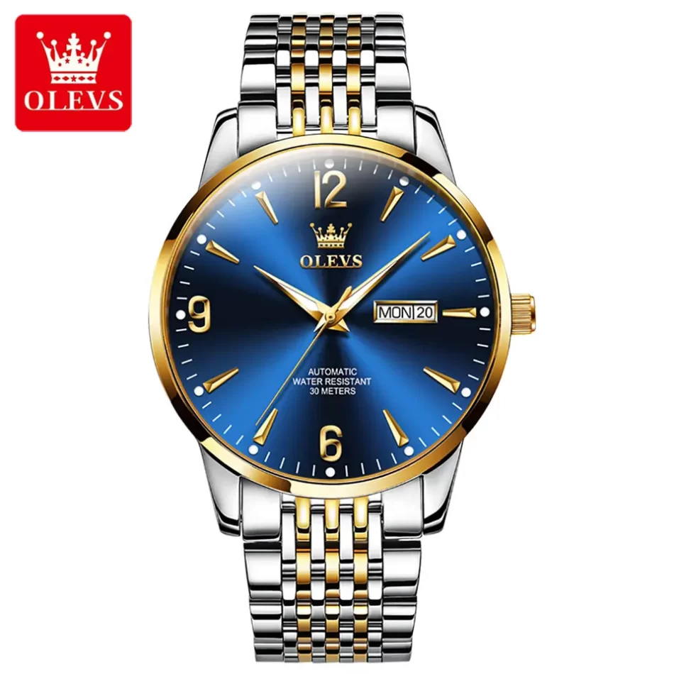 Olevs Men's Watch 9928 - Image 8