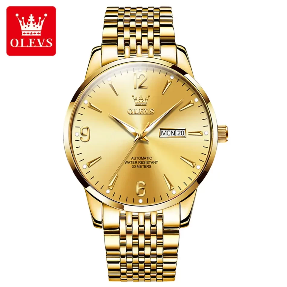 Olevs Men's Watch 9928 - Image 9