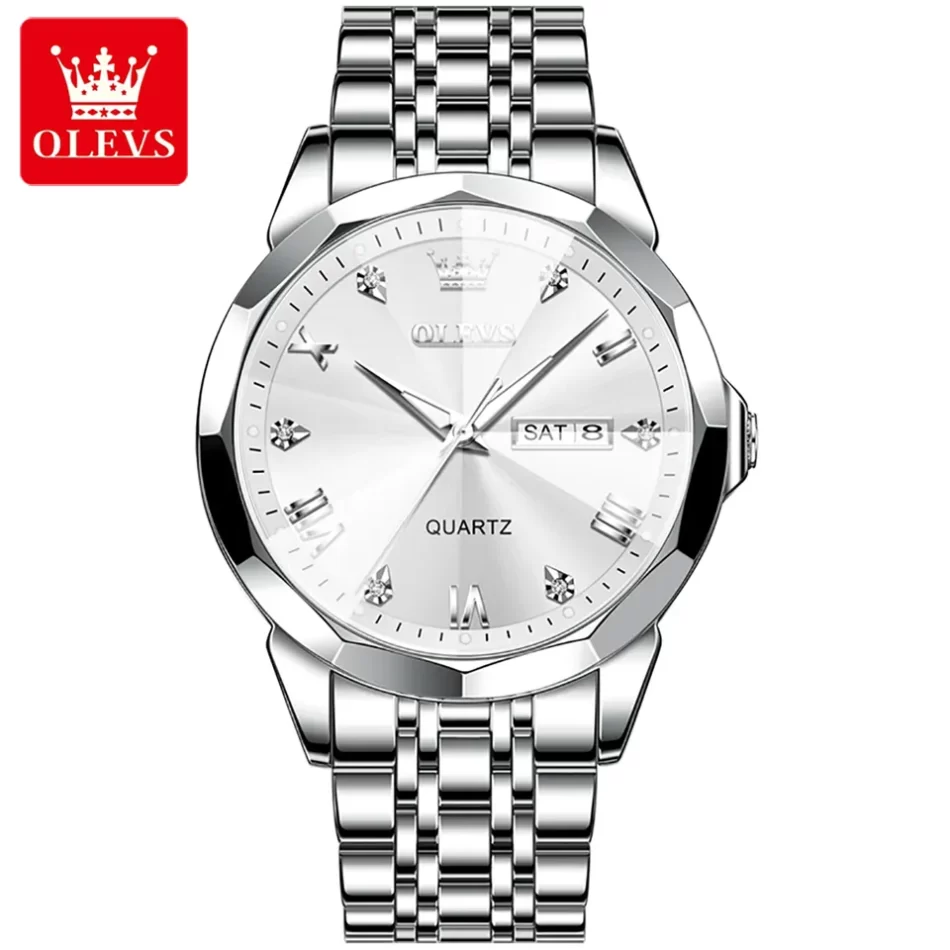 Olevs Men's Watch 9931 - Image 8