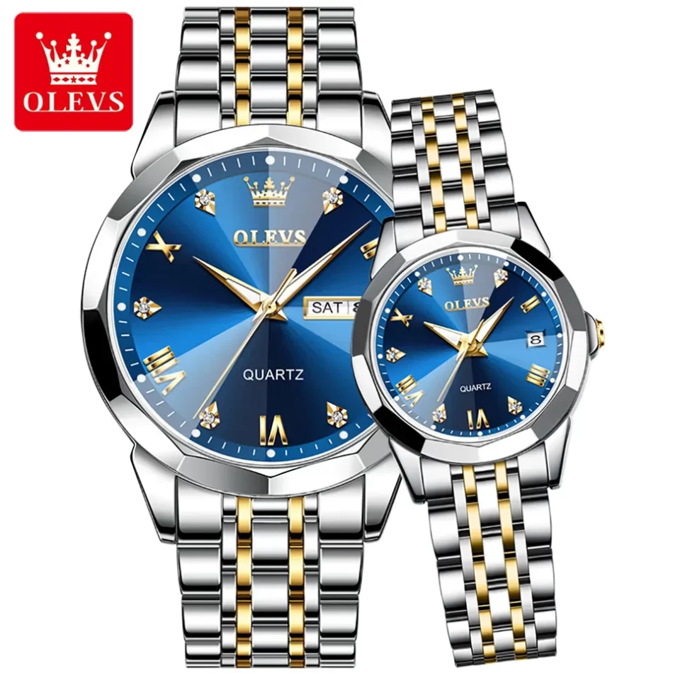 Olevs Couple Watch 9931