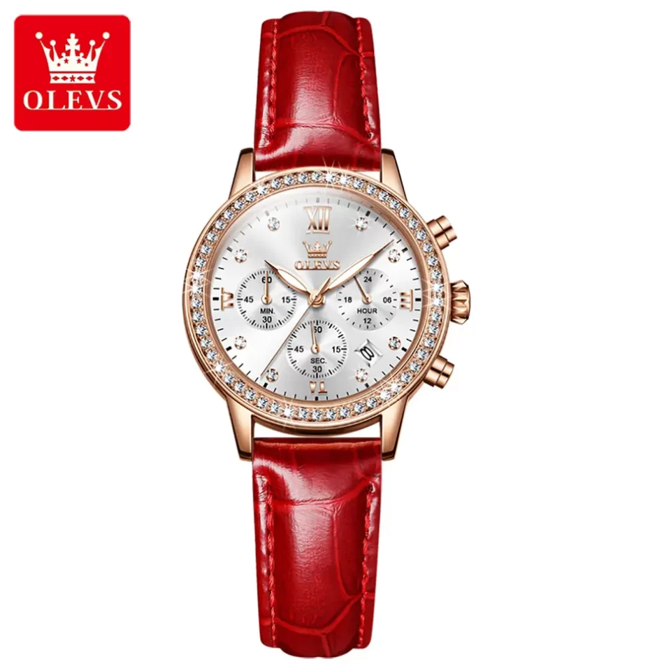 Olevs Women's Watch 9933 - Image 10