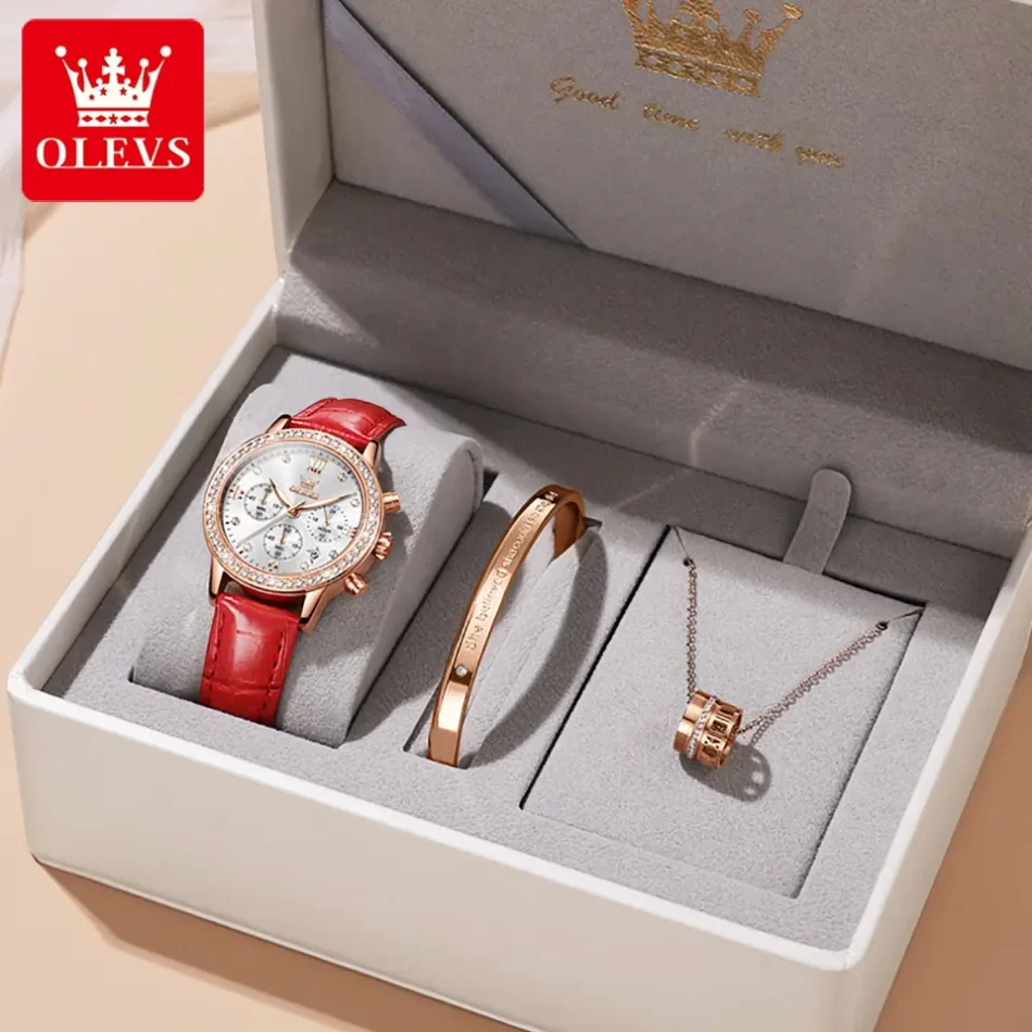 Olevs Women's Watch 9933 - Image 3