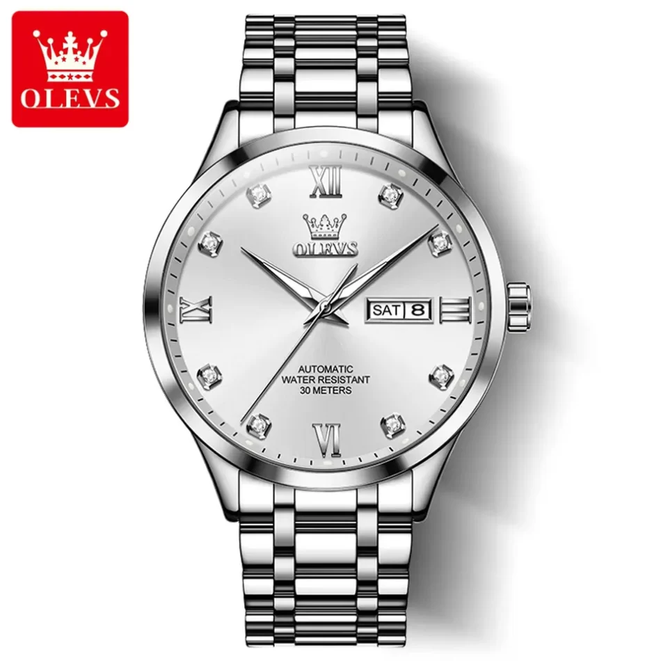 Olevs Men's Watch 9946 - Image 9