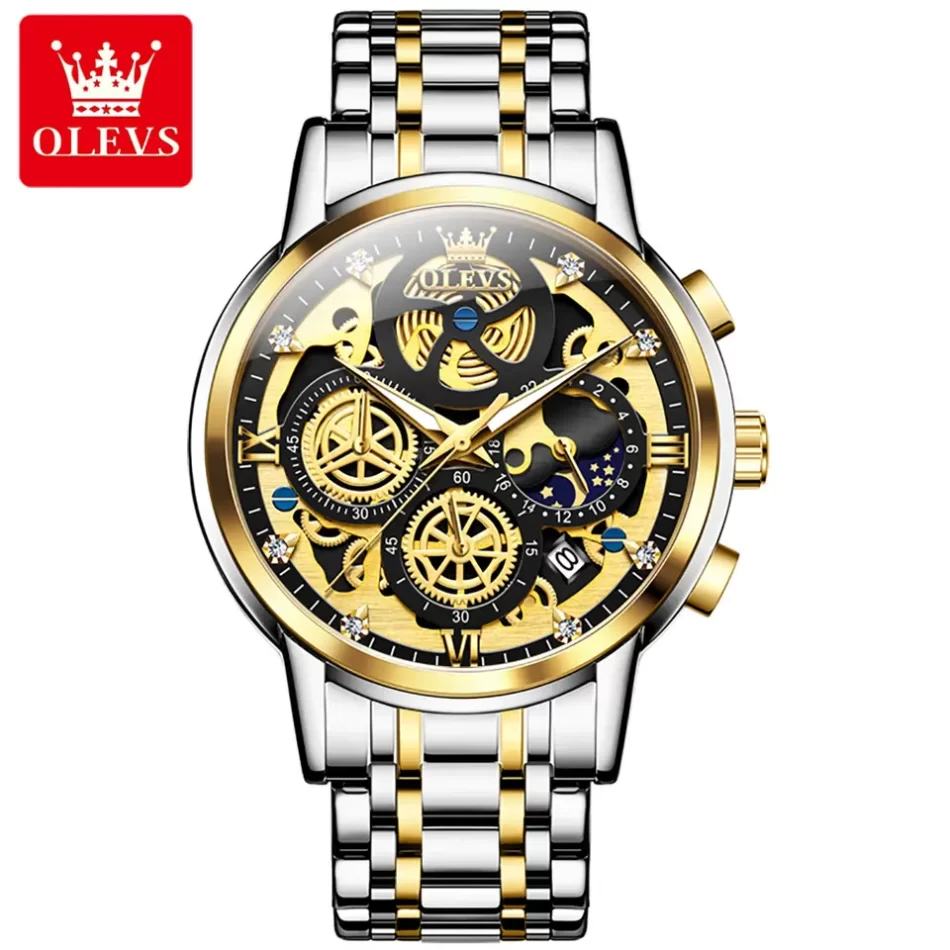 Olevs Men's Watch 9947 - Image 10